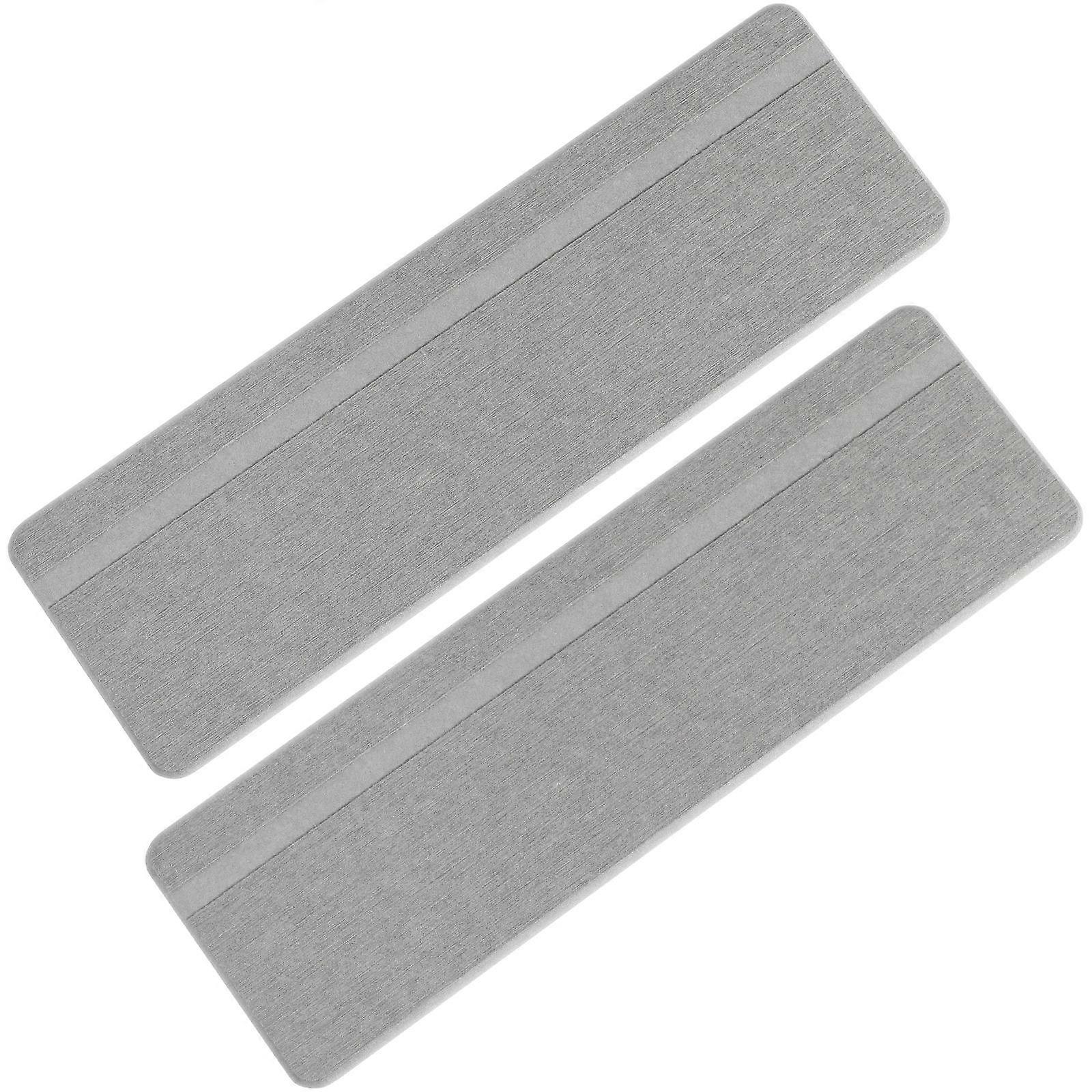 2pcs Water Absorbent Bathroom Wash Pads Soap and Toothbrush Cup Mats
