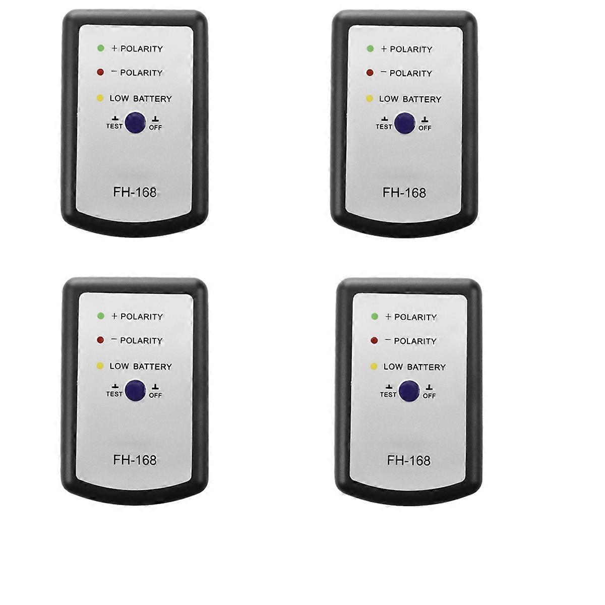 4X Black Speaker Polarity Tester PH Phase Meter/Phasemeter for Auto Car