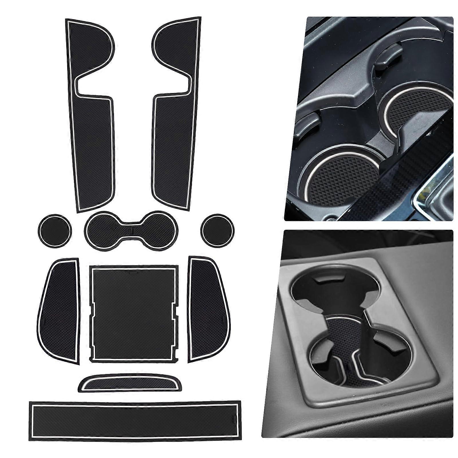 Rubber Mats NonSlip Mats Compatible with Mazda CX30 2019, White