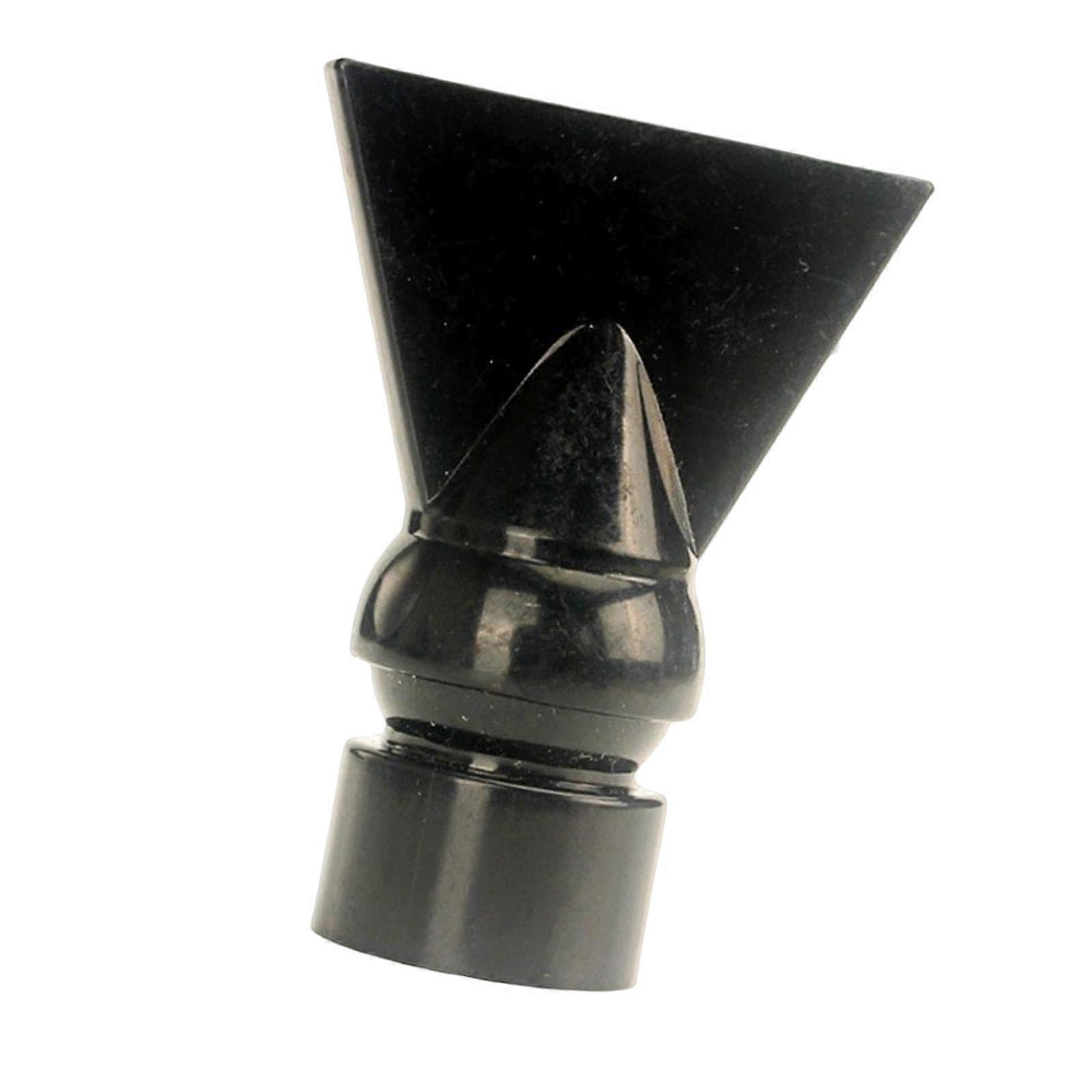 Duckbill nozzle, 360° rotatable, compact, for circulation pumps, black, 74 mm