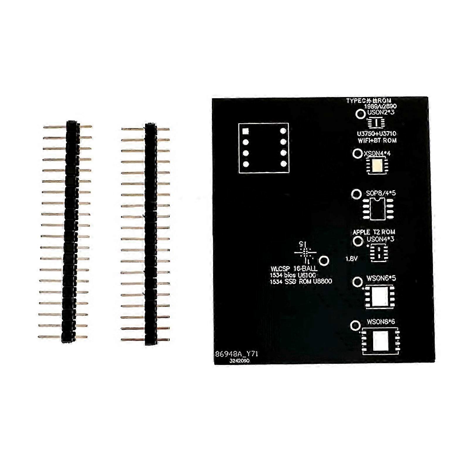 Adapter interfejsu testowego chipów do laptopa Karta adaptera odczytu/zapisu systemu BIOS do edycji numeru seryjnego