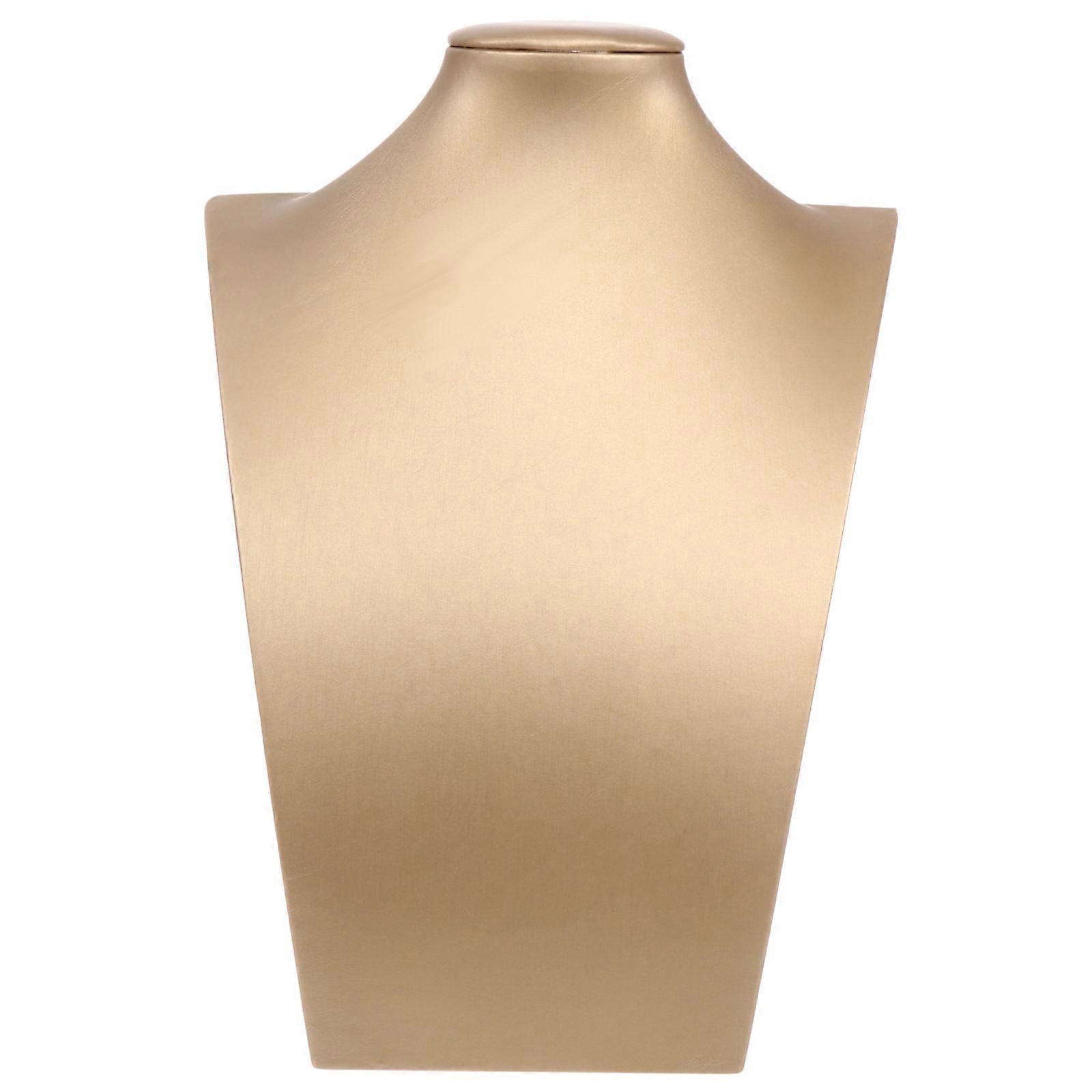 Golden Necklace Display Rack for Storage Use 1Pcs Pendant Display Stand