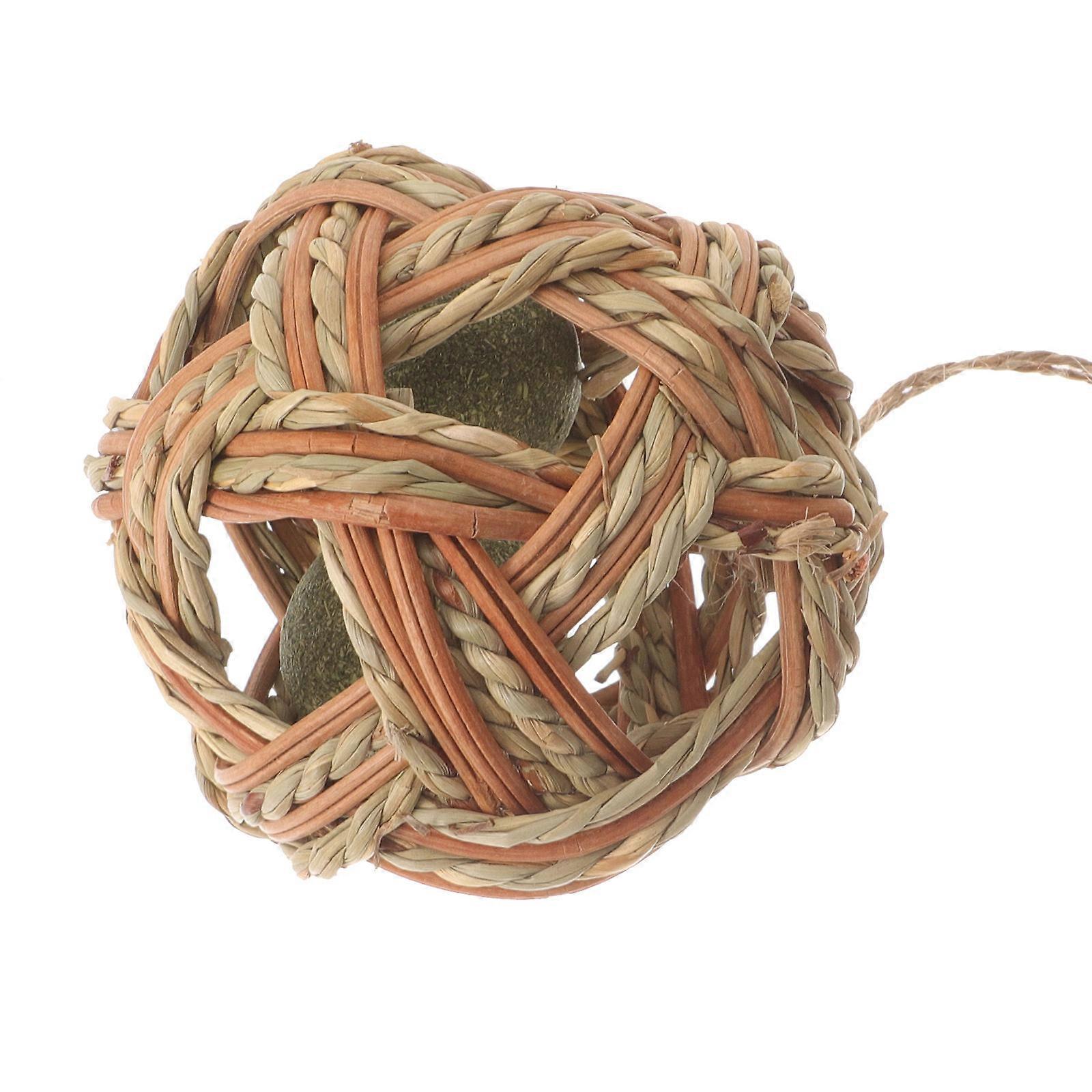 Catnip Molar Ball, Chew Toy for Mental and Physical Stimulation, Perfect Pet Companion