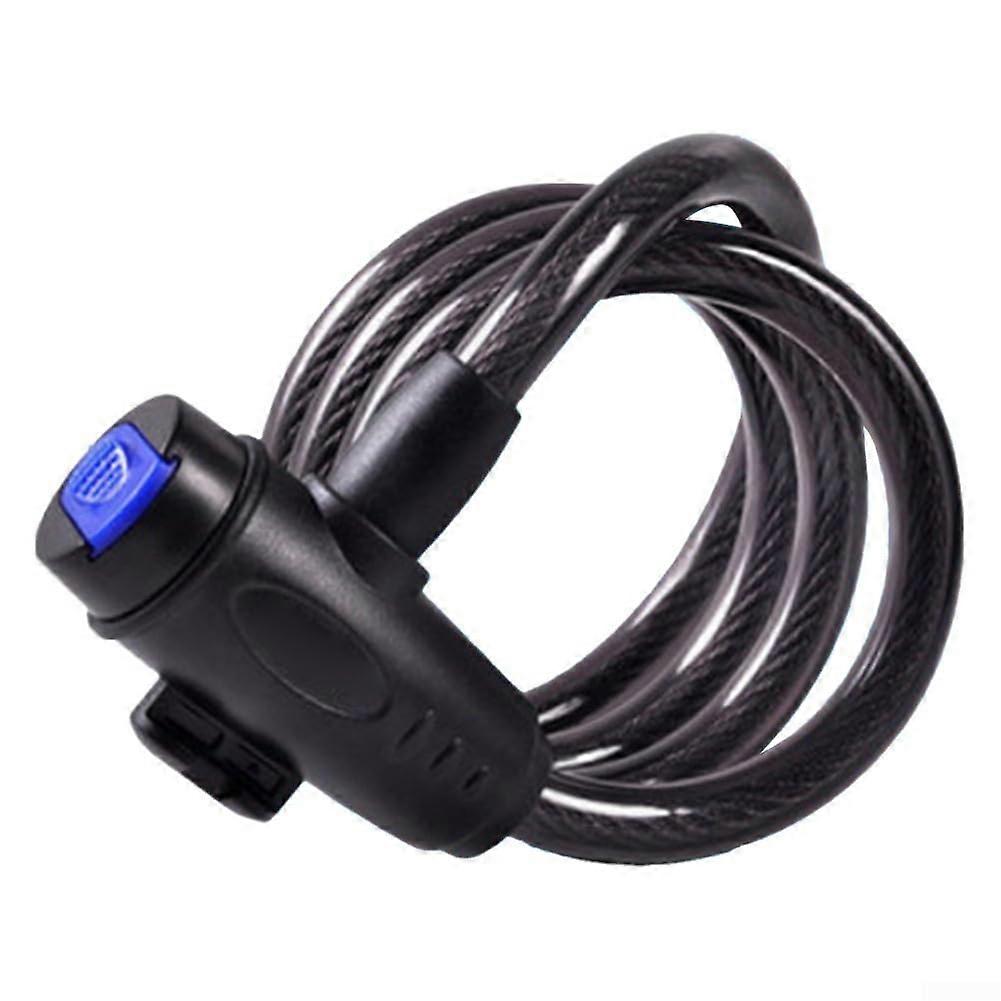 Robust antitheft bicycle lock with bracket,  for securing your valuables anywhere.