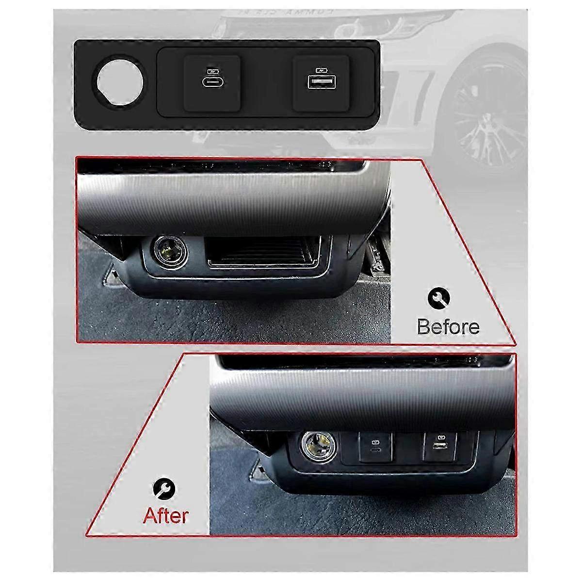 Type-C USB Port for Sport L494 (2014-2017) - Car Accessory for Fast Charging & Data Transfer