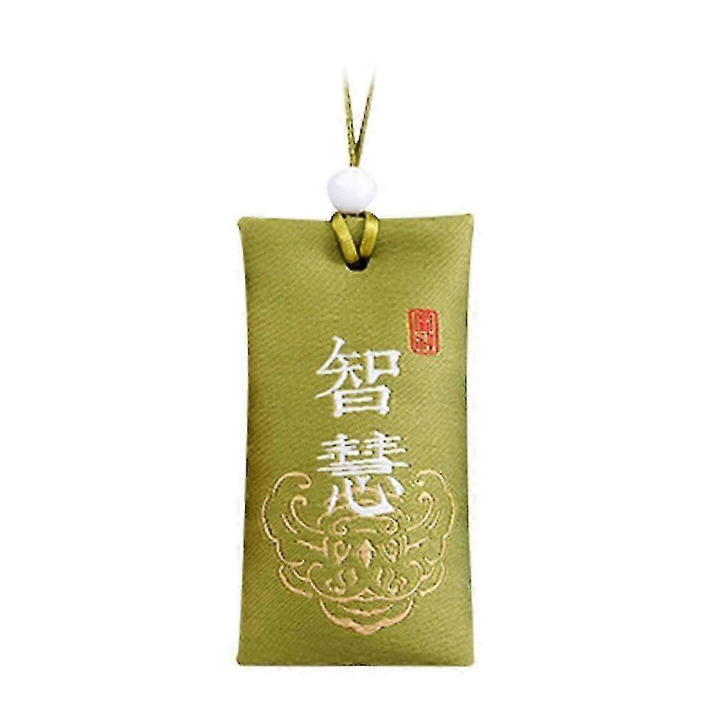 Spirituális só tasakkal, buddhista spirituális sótasak nyaklánc, hímzett spirituális sótasak pénzért
