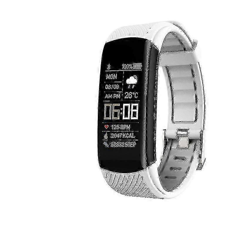 C5s Pedometer Smart Bracelet Heart Rate Health Monitoring Silicone