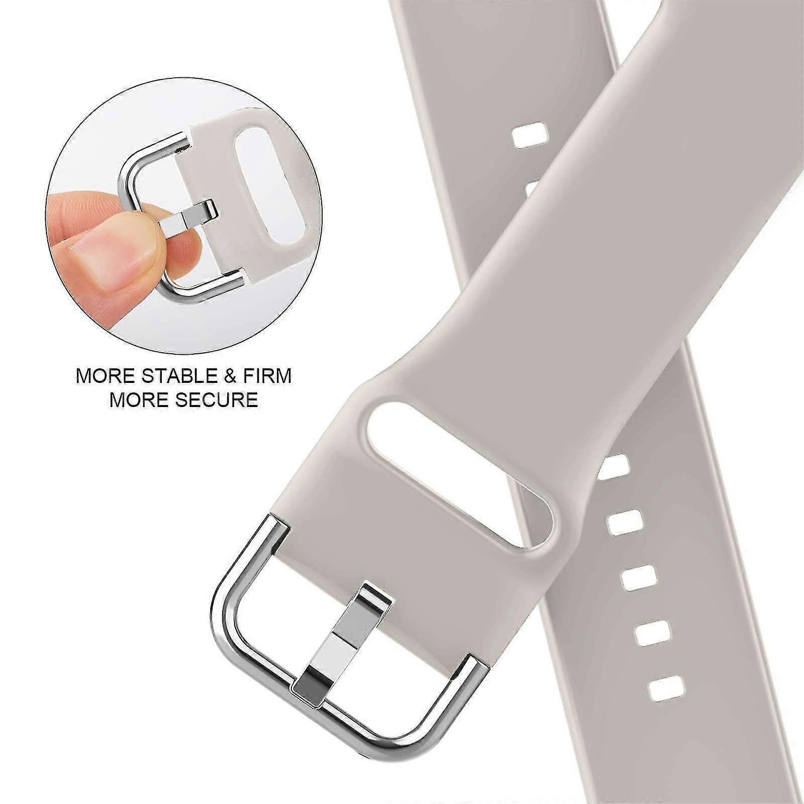 For Apple Watch Series 2 38mm Pin Buckle Silicone Watch Band