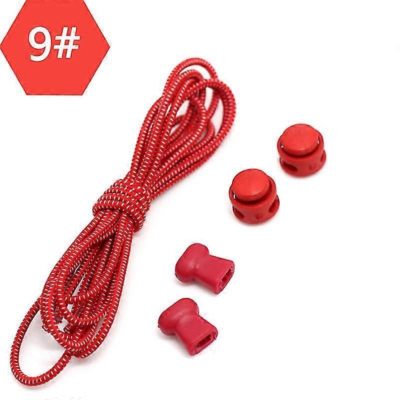 1pair Elastic Shoelaces Lock Laces No Tie Triathlon Jogging Elasticated Lace