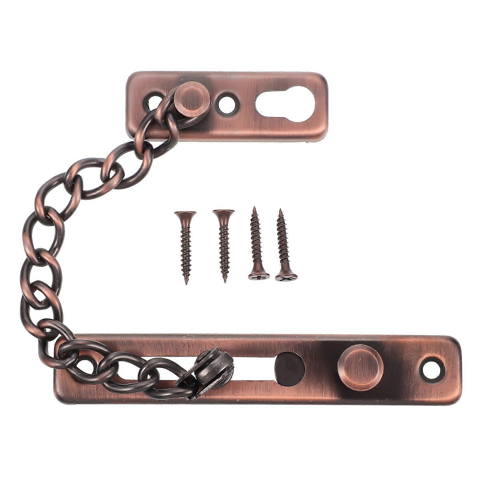 Chain Lock for Front Door Security Elegant Indoor Use by Homeowners and Hotel Managers 1 Set