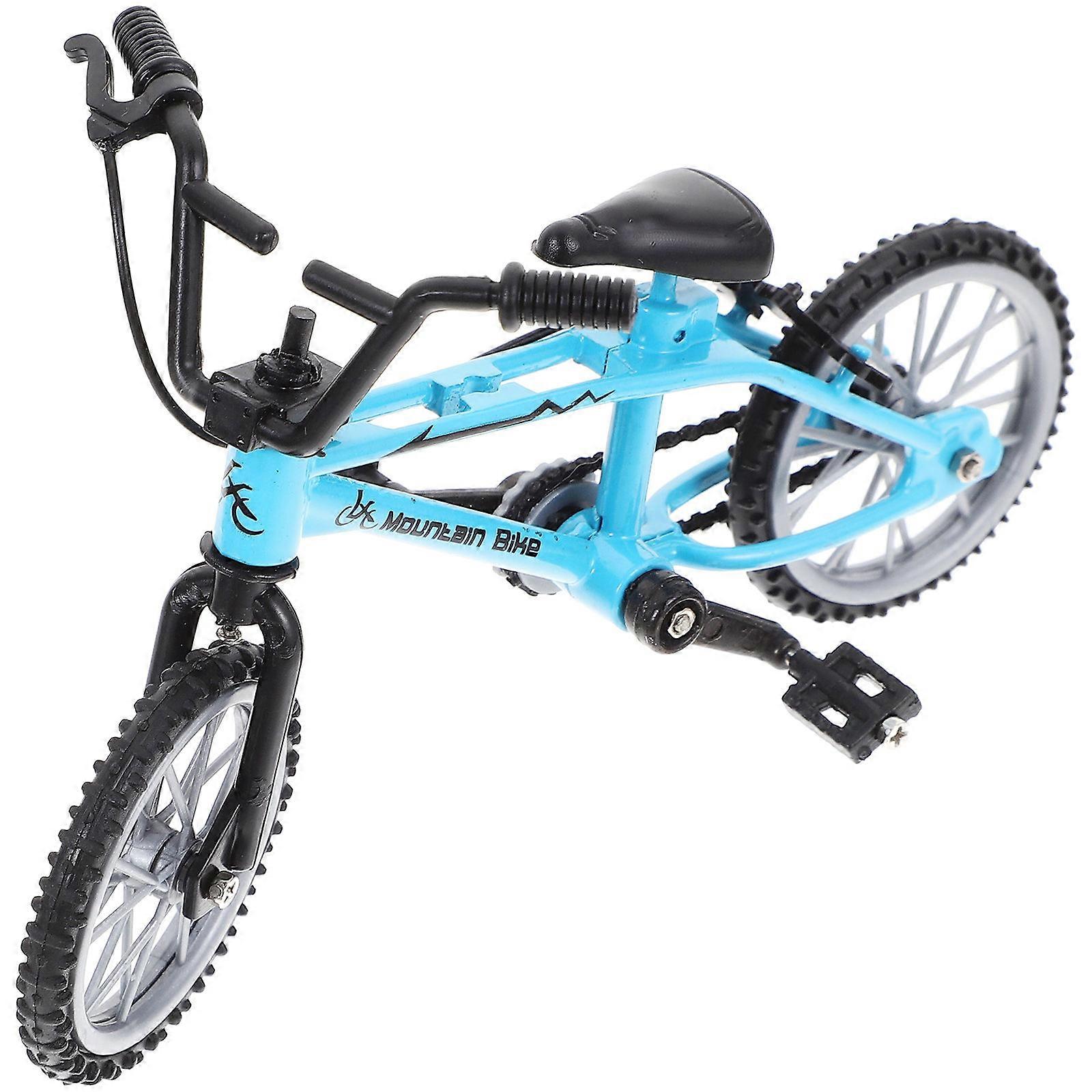 Miniature Bicycle Model for Doll House – Realistic Tiny Bike, Sturdy Structure, Photo Prop for Friends and Family