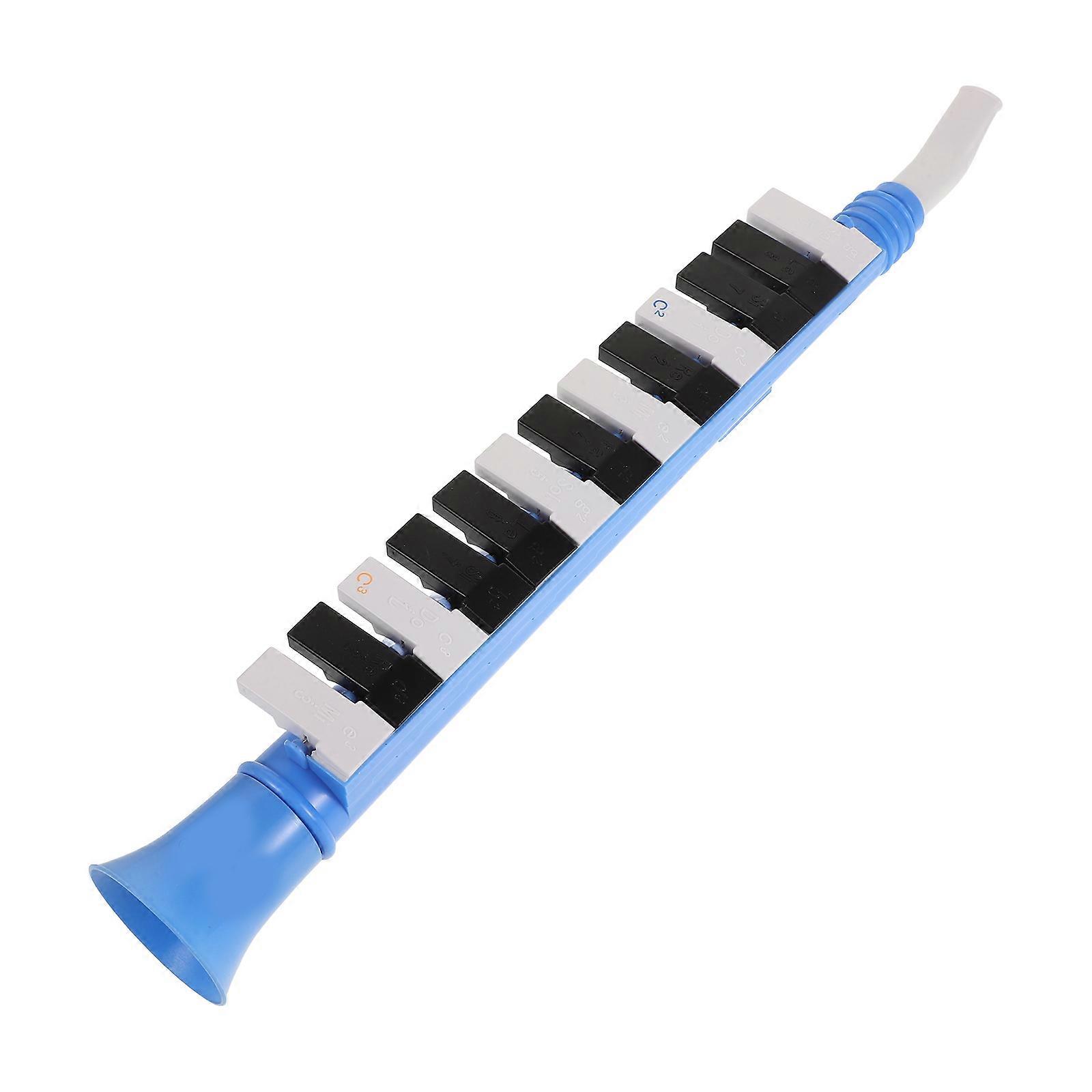 Worgeous Mundharmonika Kinder Melodica for Beginners Learning Child Blue