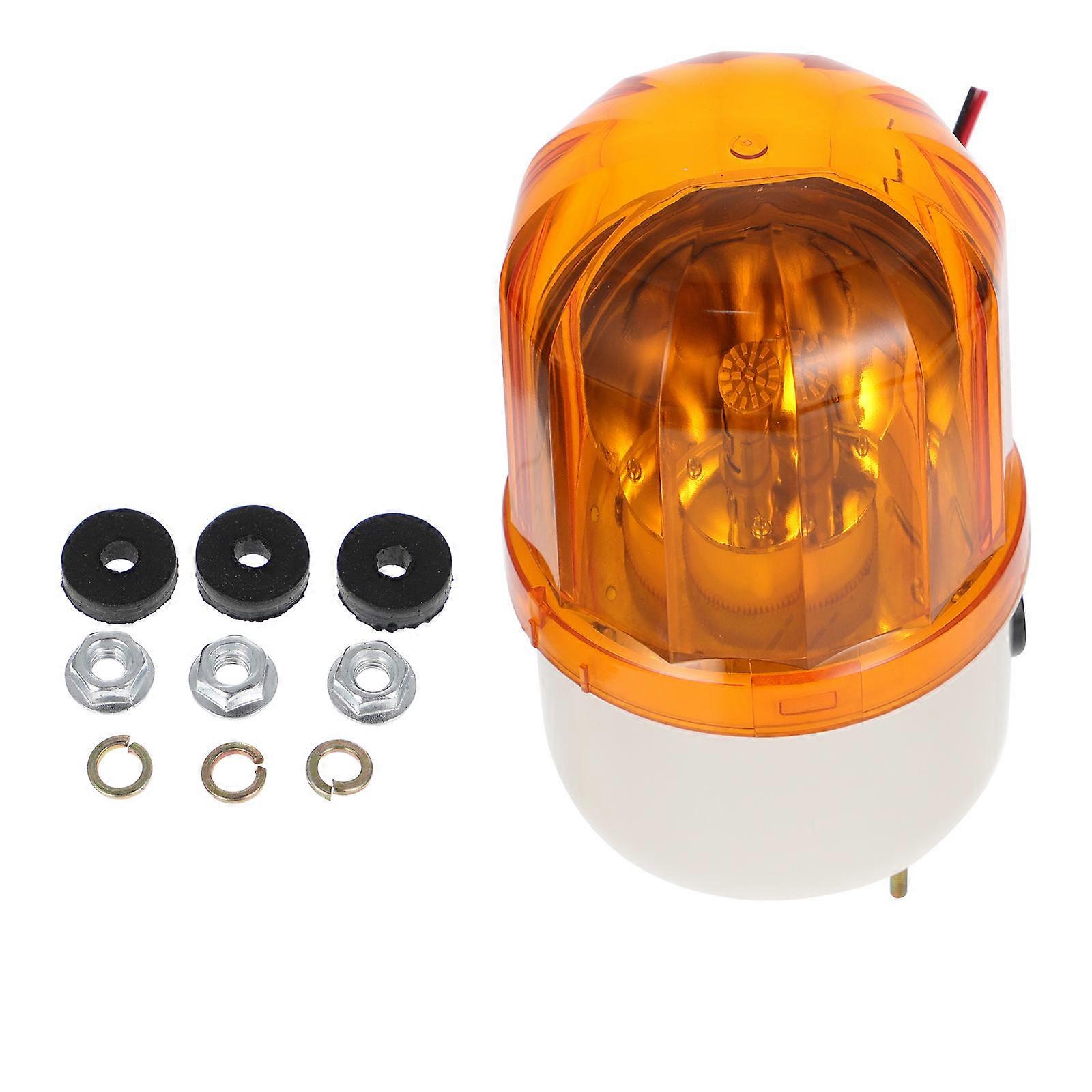 Rotating Emergency Strobe Warning Light Flashing Sound Alarm Light