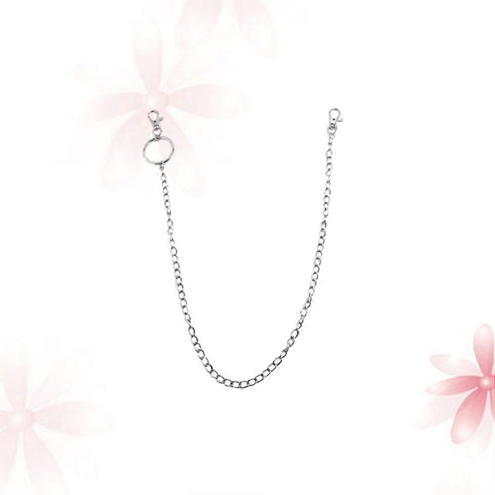 Silver Metal Trousers Chain for Pants with Universal Fit and Smooth Finish Accessories 10.2 inches