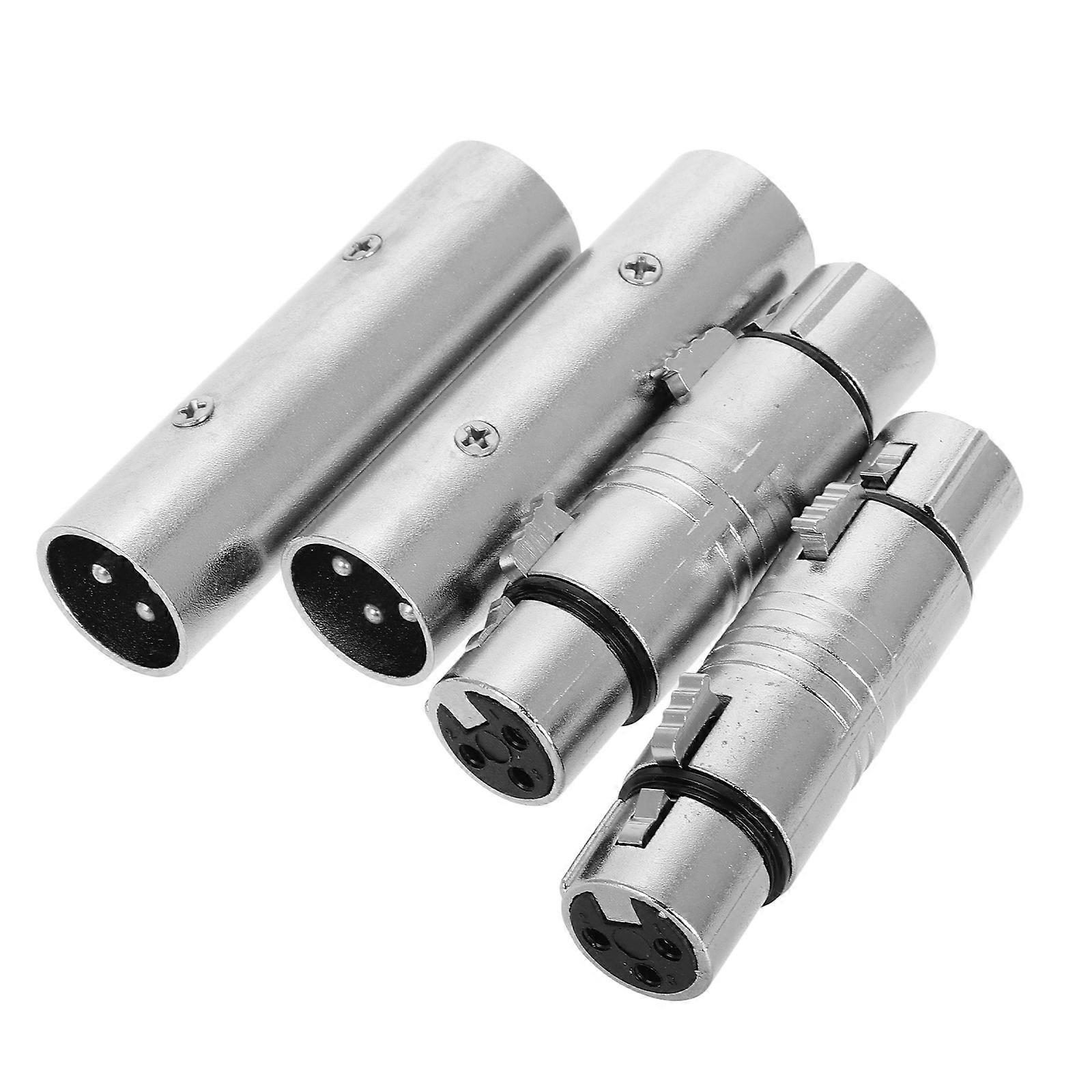 The **4pcs XLR Adapter Kit with Male to Male and Female to Female Connectors** is a versatile and practical solution for audio professionals and