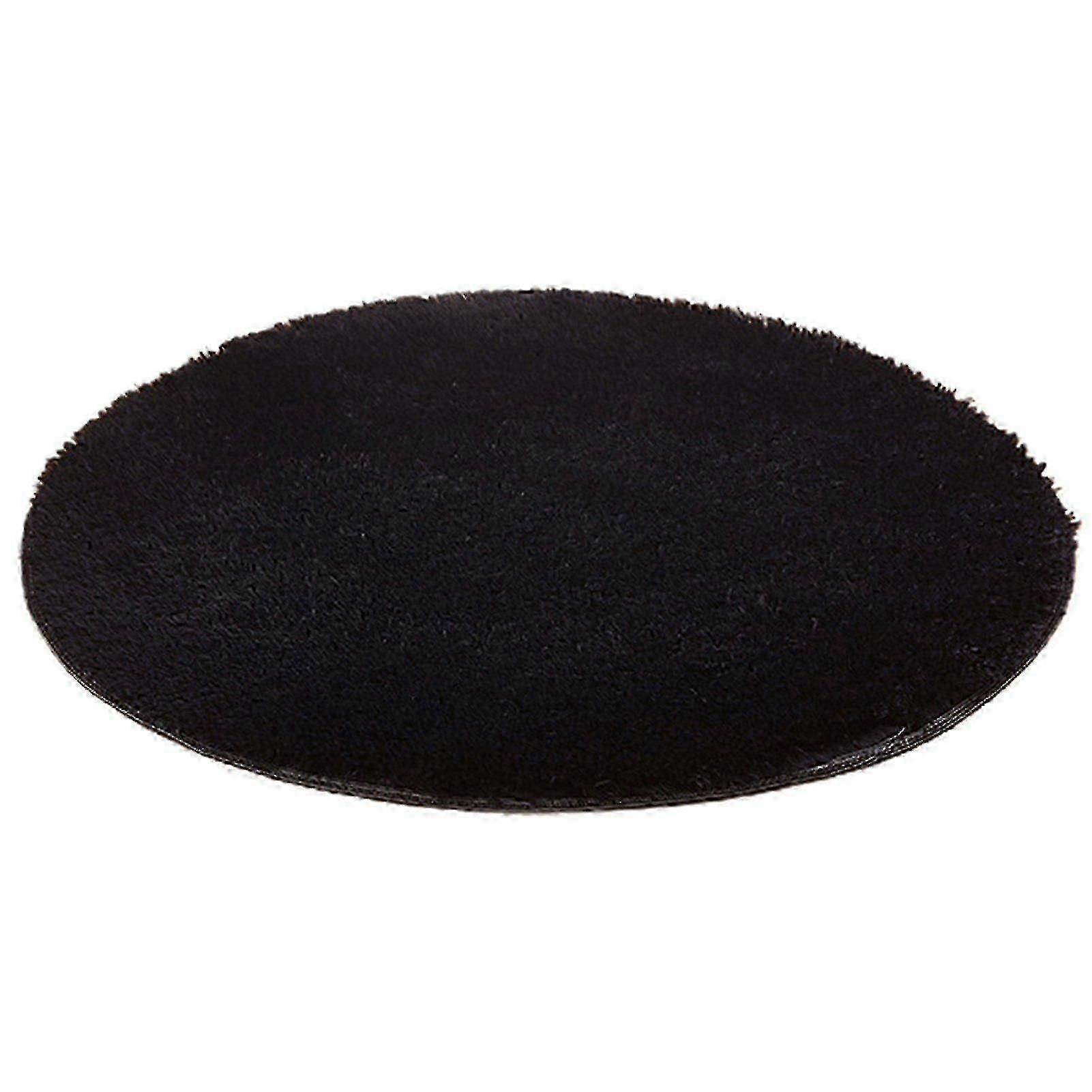 Round Shaggy Non-slip Rug-YI WUi