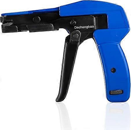 Professional Cable Tie Gun - Die-Cast Steel, Flush Cutting for Nylon Straps Fastening
