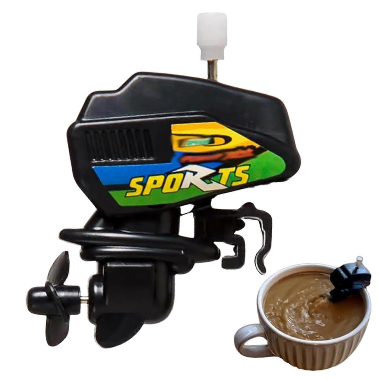 Compact coffee gadgets with motors, practical stirring tool for hot drinks