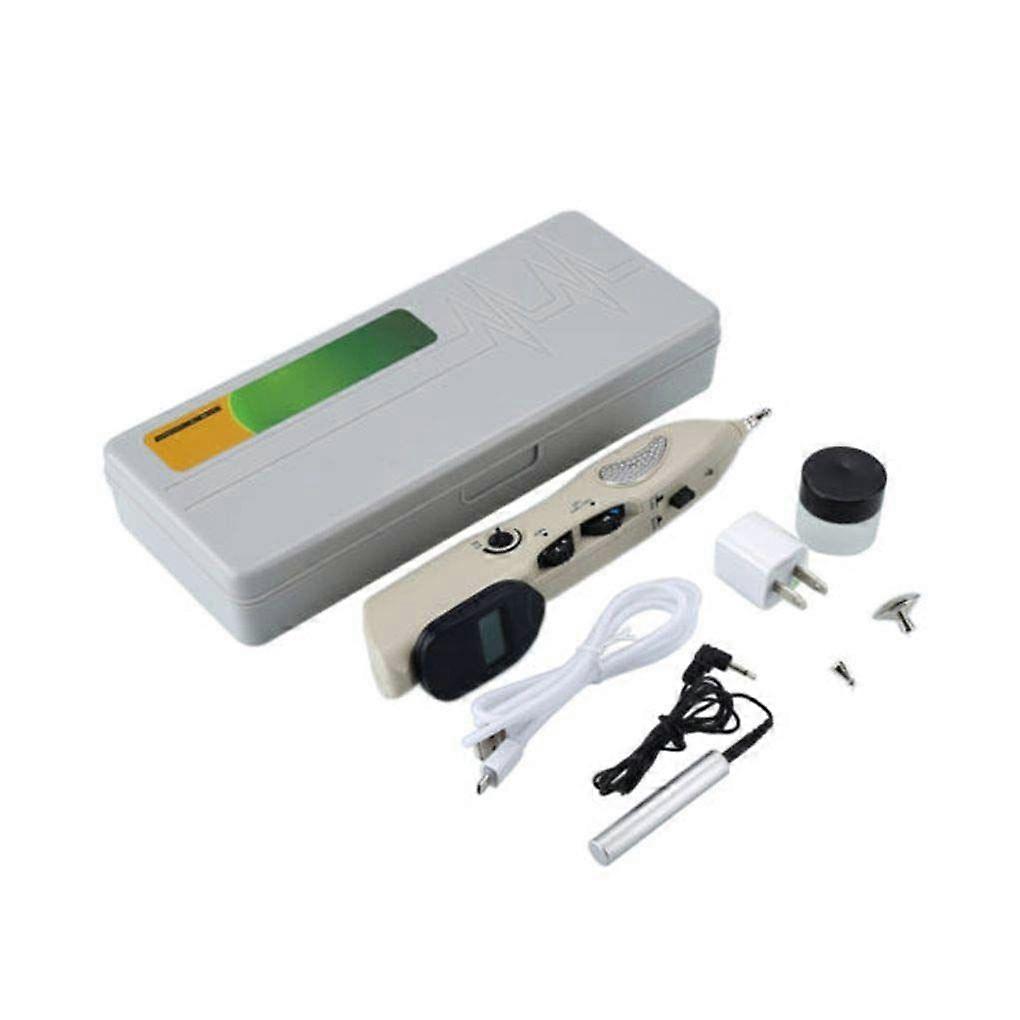 Rechargeable Massage Acupoint Pen Point Detector Digital Display Electronic
