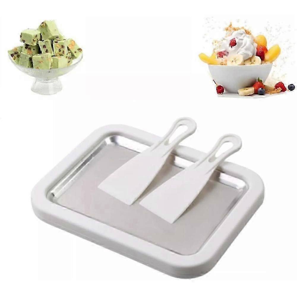 DIY Ice Cream Roll Maker Pan,Homemade DIY Frozen Treat - Instant Ice Cream Maker