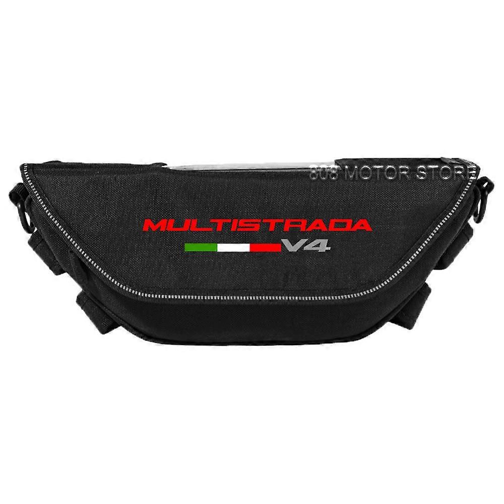 For Multistrada v4 v4 Rally Motorcycle accessories tools bag Waterproof And Dustproof Convenient travel handlebar bag -3