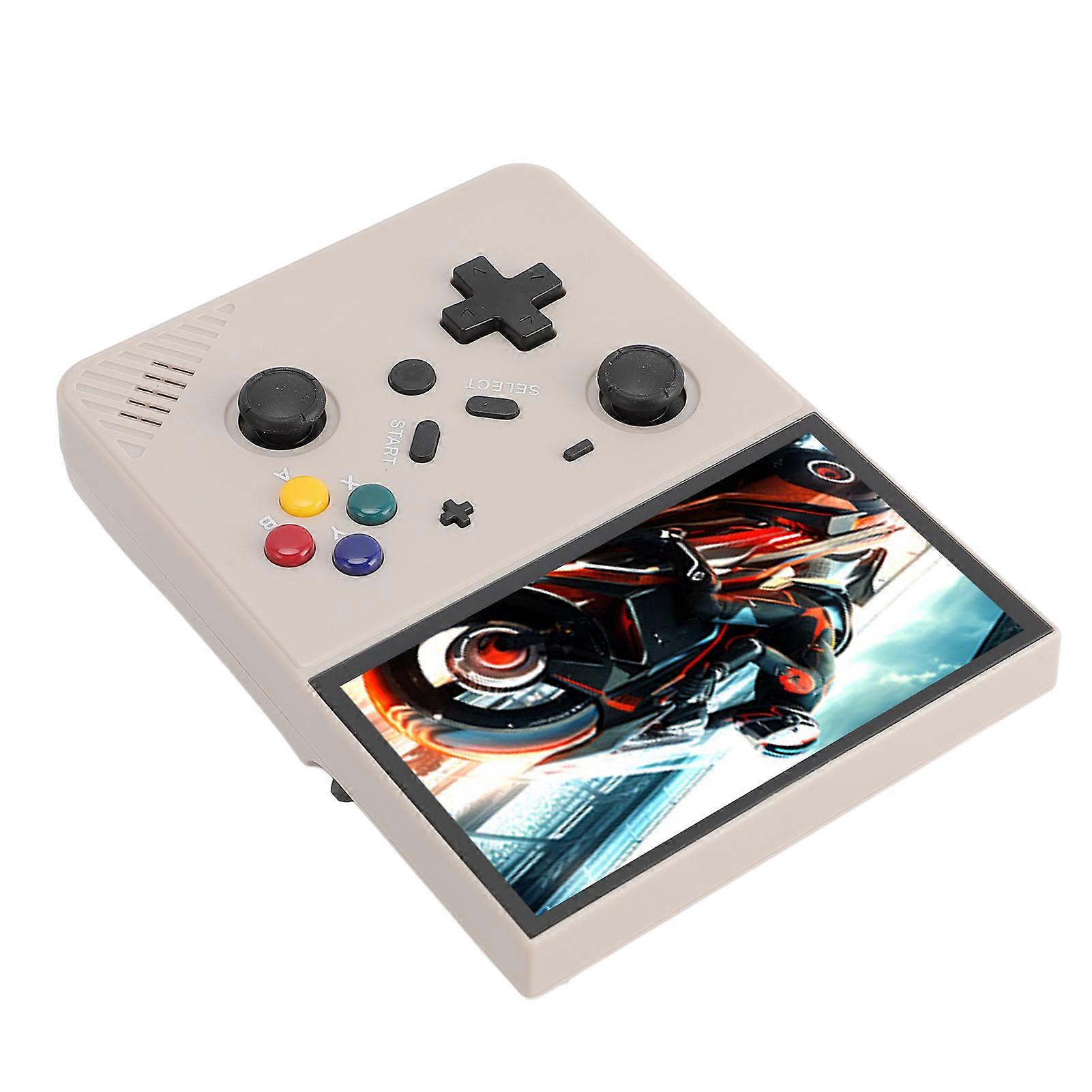 Retro Handheld Game Console Grey 4.3" IPS 128GB 4K HD Screen