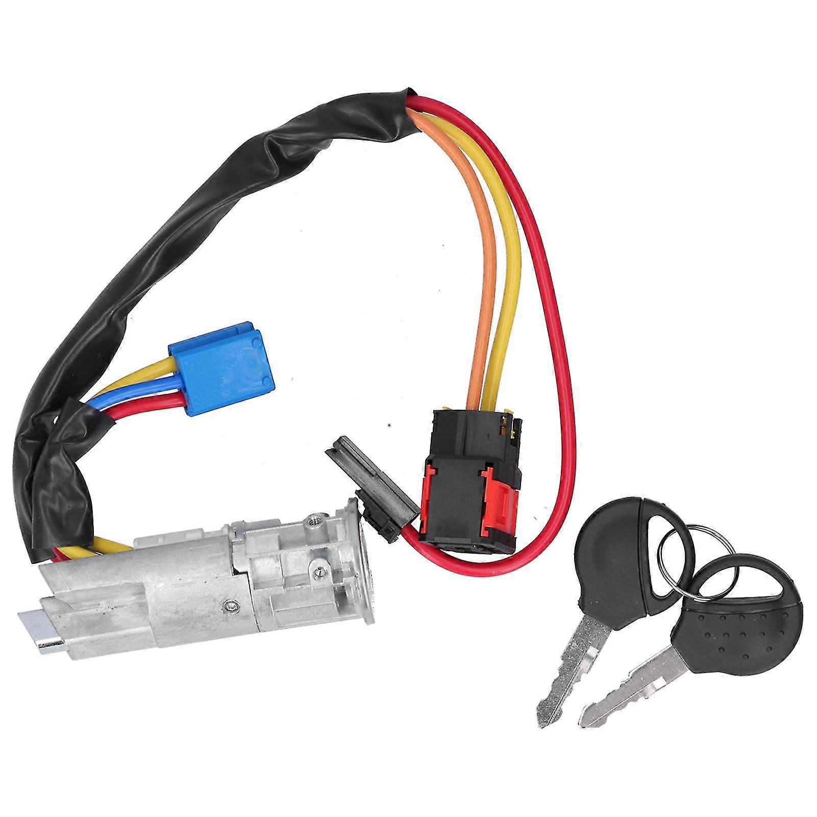 Replacement ignition switch lock with keys for Peugeot 206 406 Citroen XSARA - 4162P0