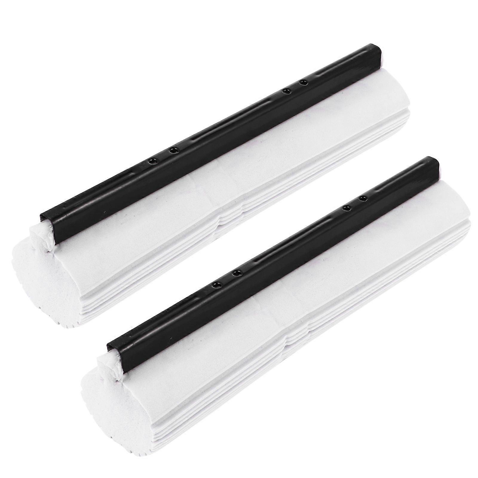 2Pcs Roller PVA Sponge Mop Head Refill Replacement Sponge Mop Head Refill