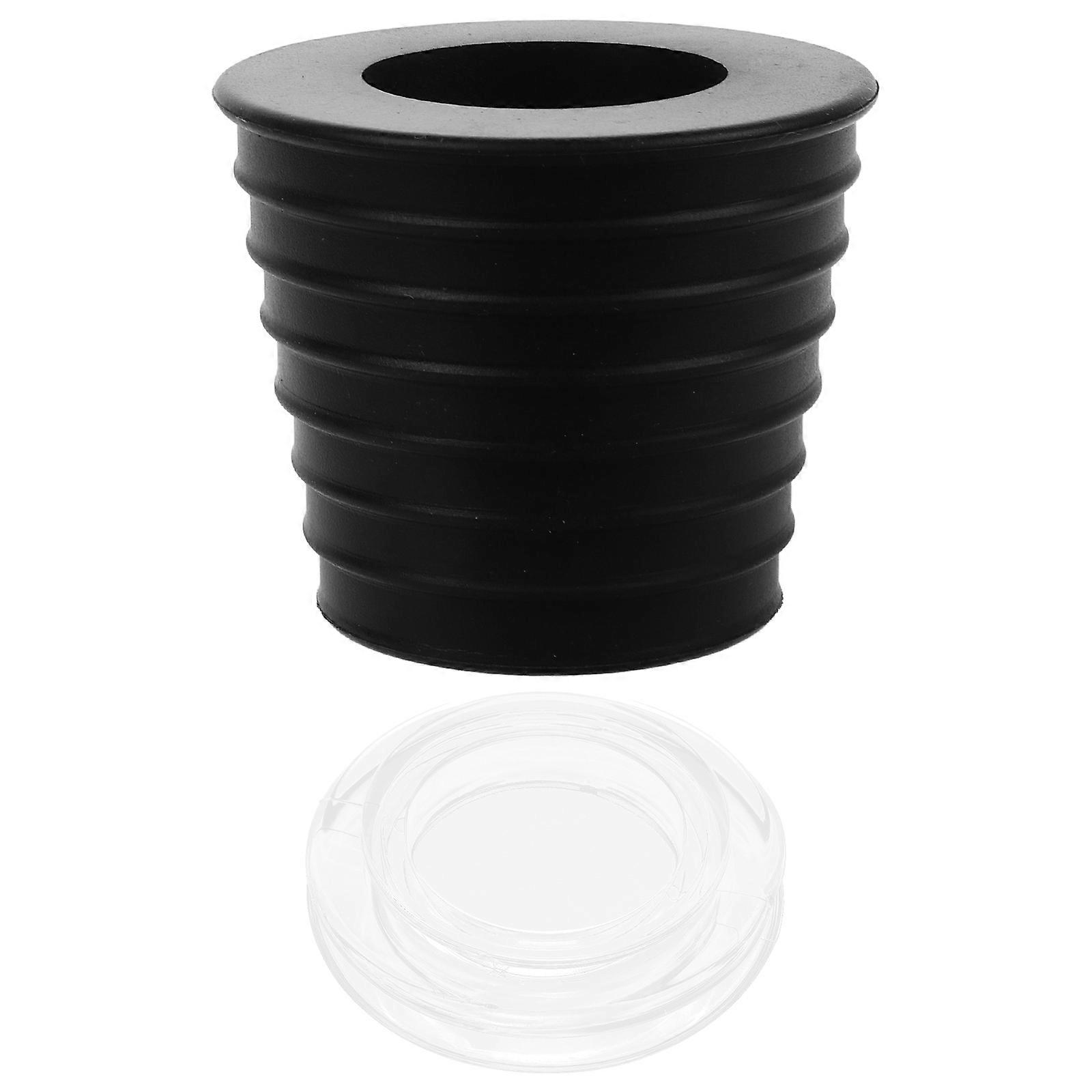 Raindrops 1 Set Patio Table Umbrella Hole Plug and Wedge Plug with Cap for Outdoor Table Umbrella Hole Ring
