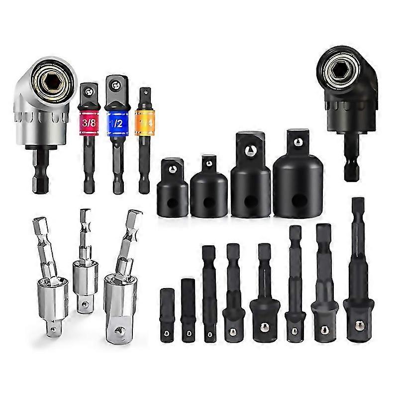 For Drill Socket Adapter Converter For Impact Driver 105 Right Angle