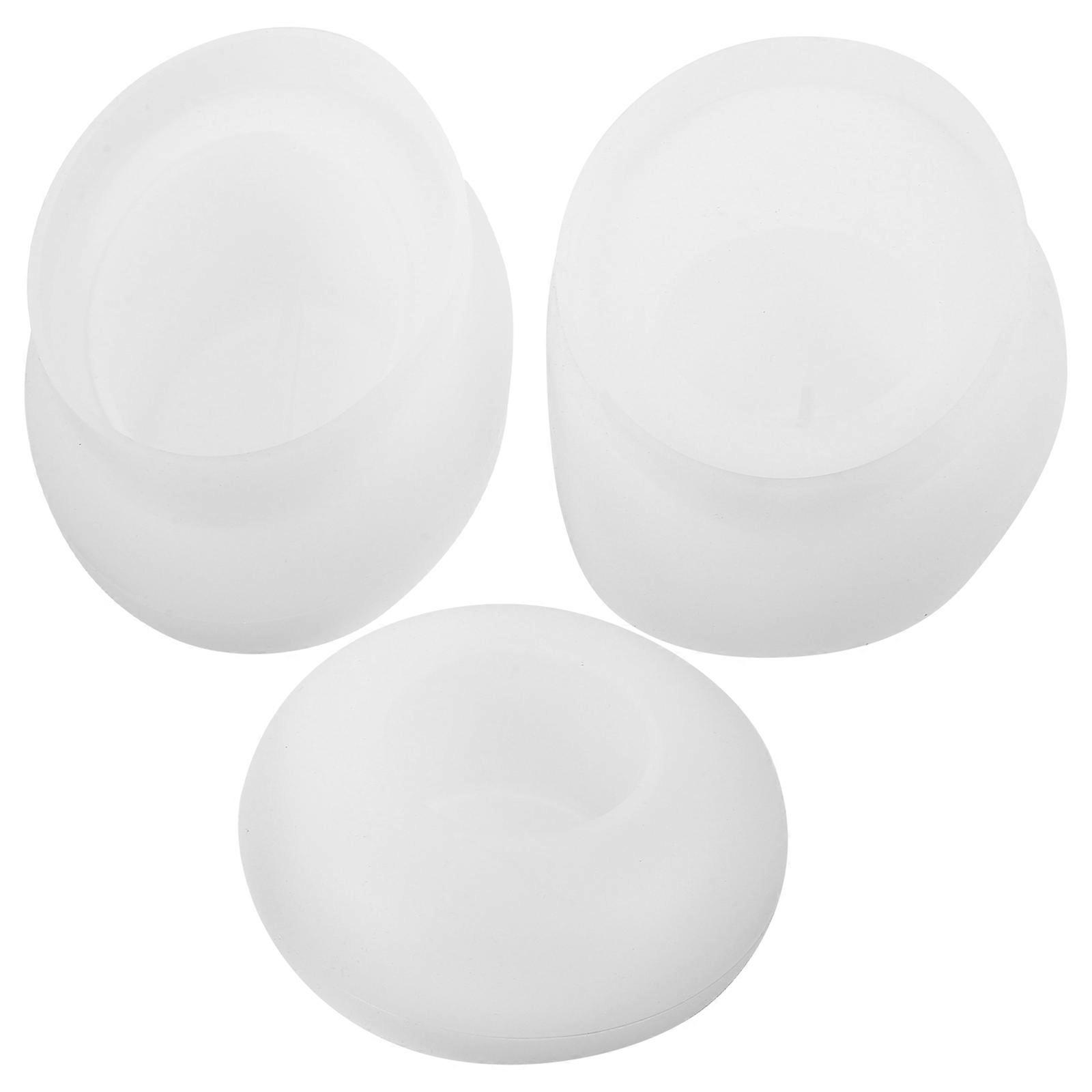 3pcs Candle Holder Mold Set for DIY Silicone Tealight Candlestick Holders