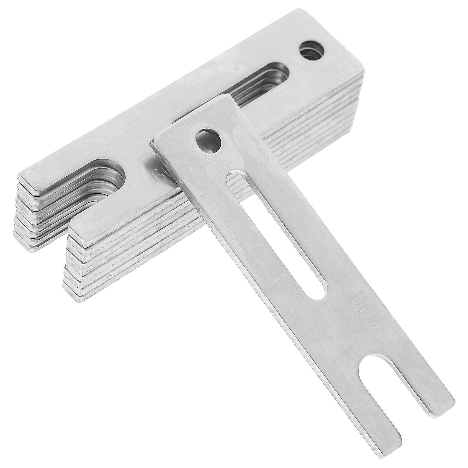 10pcs Window Locks for Horizontal Sliding Windows Aluminum Alloy Security Locks for Home Childproof Safety Easy Installation