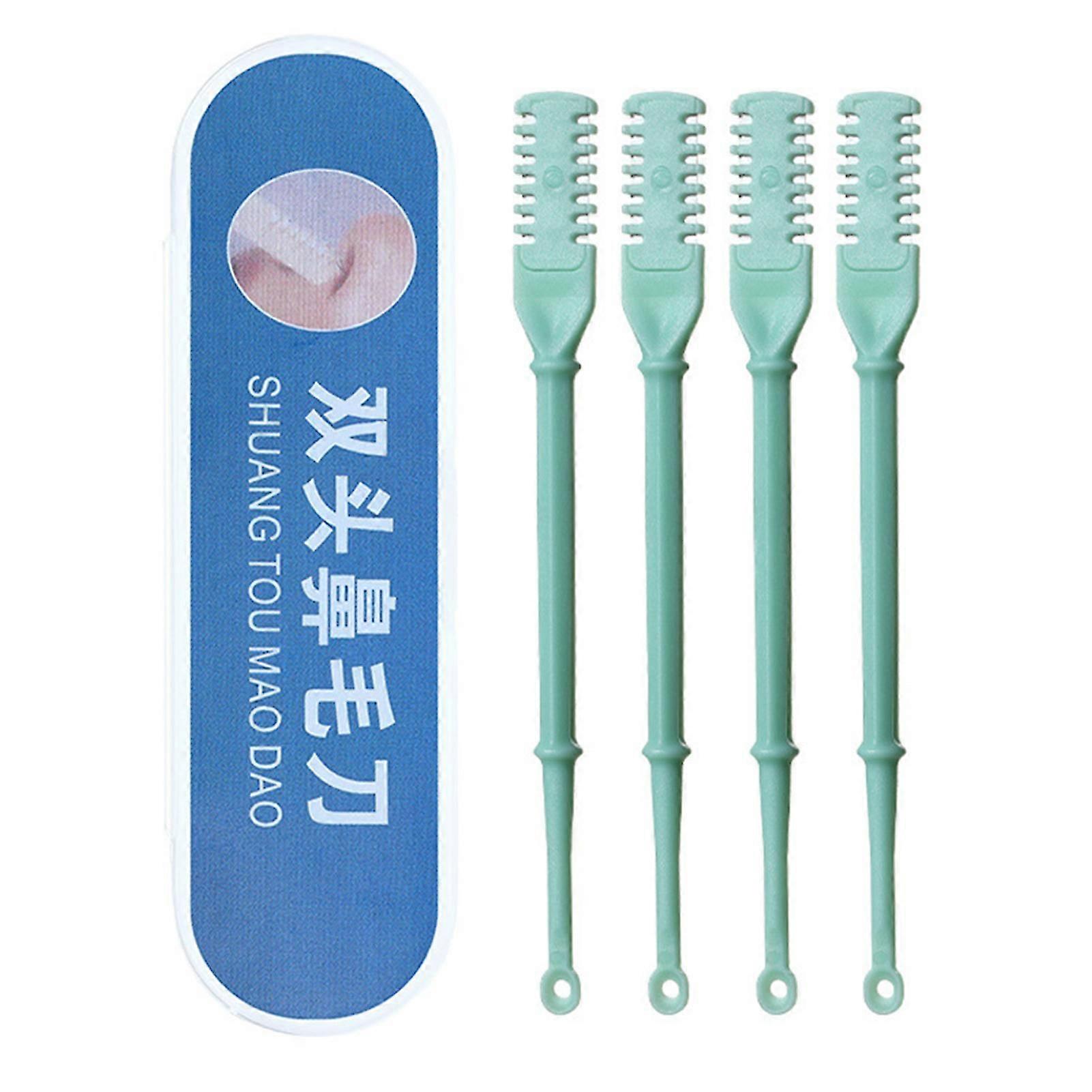 Rotating nose hair cutter manual 360 for daily grooming