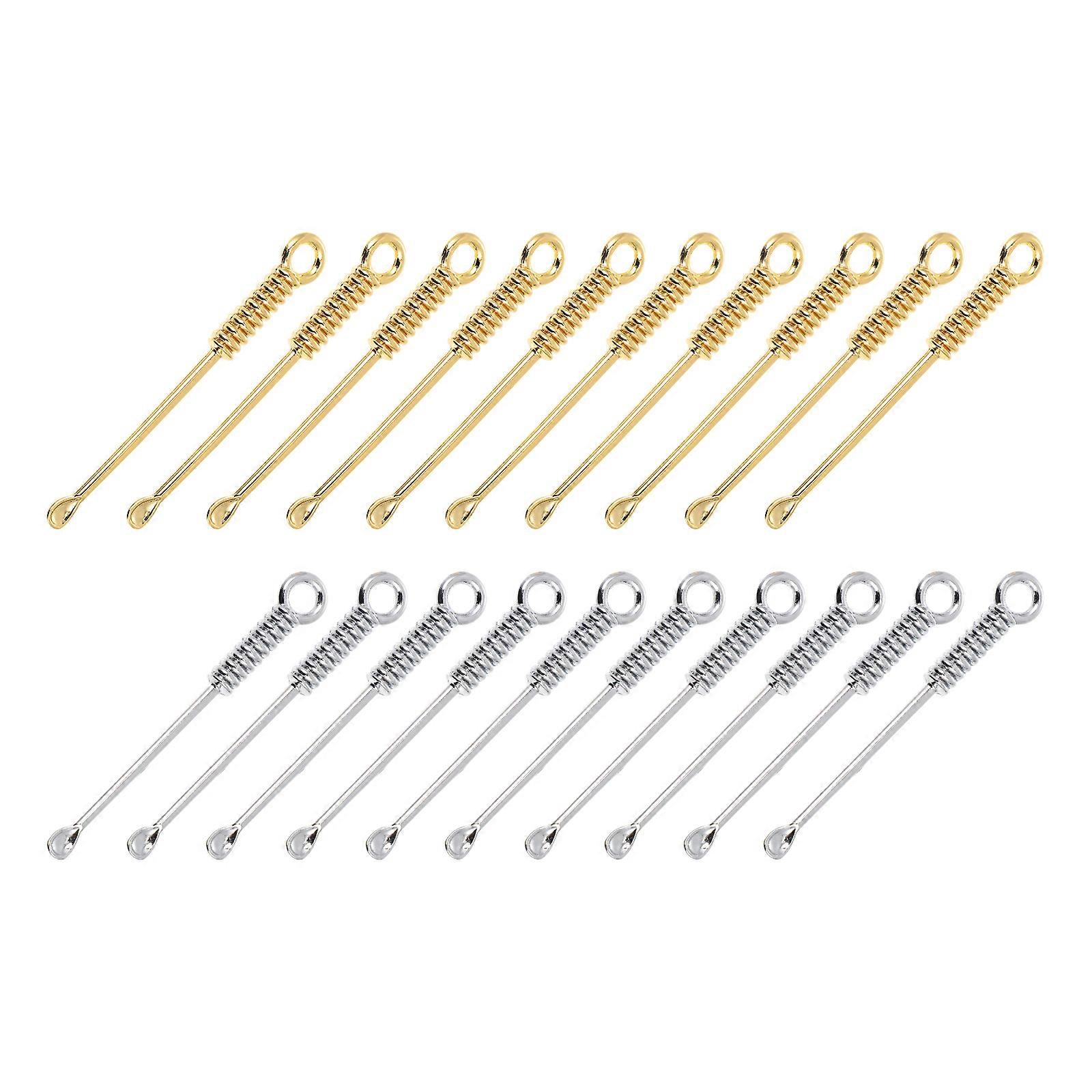 Spiral Cleaning Ear Tools Iron Earwax Removal for Home Use 20Pcs