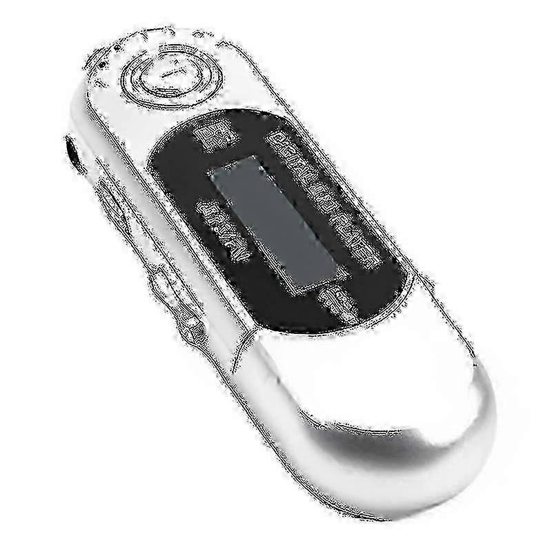 Compact USB MP3 Player with Digital LCD - 4GB Storage & Built-in FM Radio Function 2025