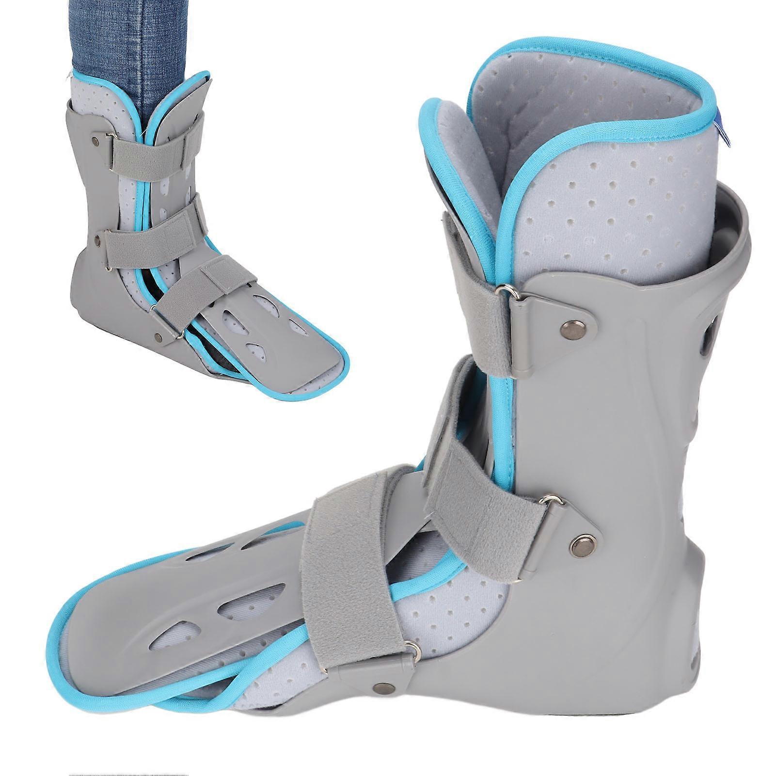 Adjustable Breathable Ankle Brace Splint with Front Baffle 30x27cm