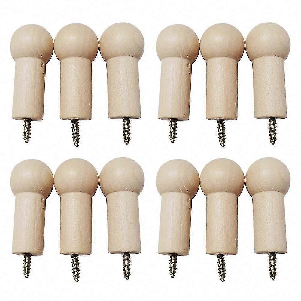 12 Pcs Hooks for Hats, Office Hanger, Punch Hook, Spatula Storage, Grocery Storage