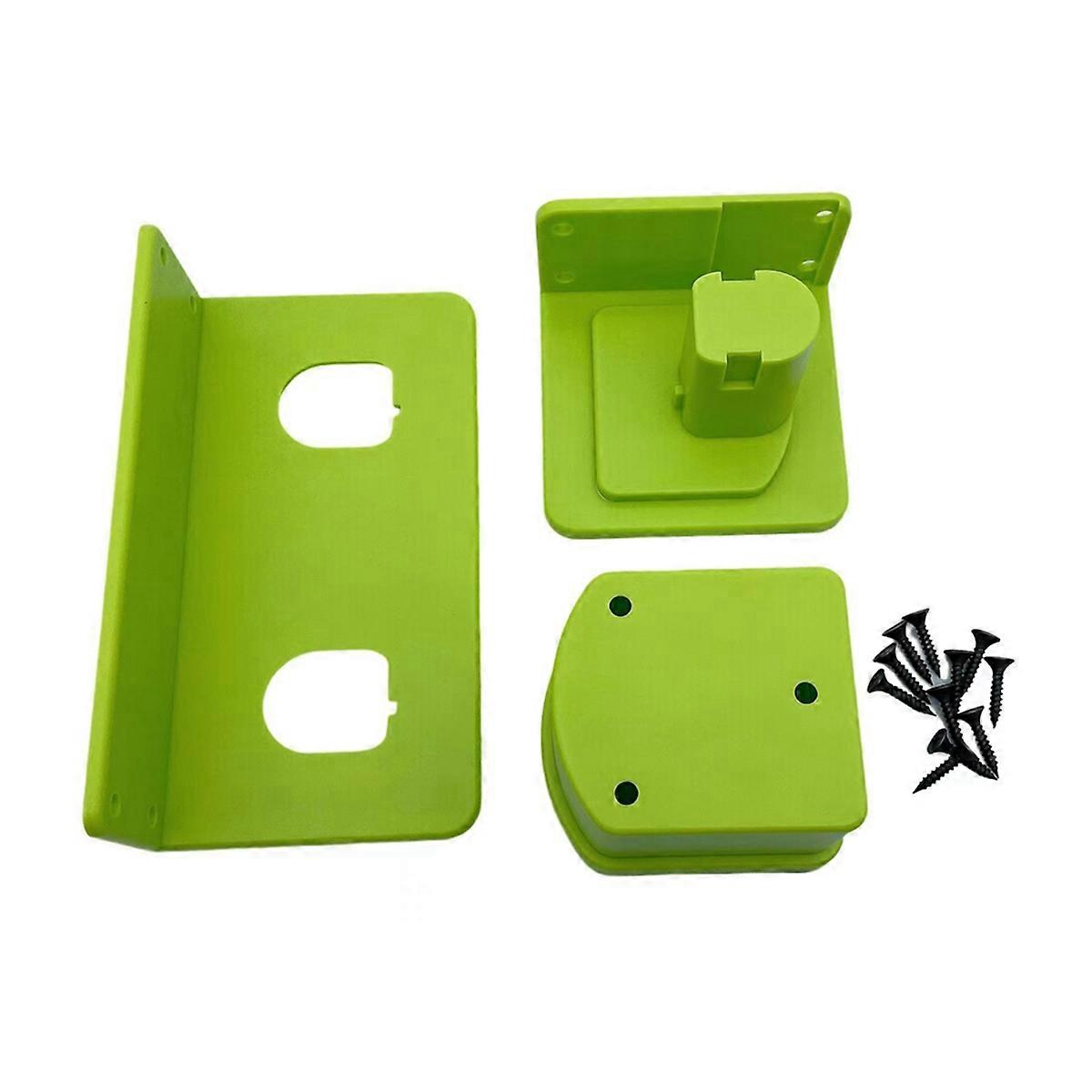 3pcs Wall Mount Battery and Tool Holder for 12-18V Lithium Battery Power Tool Drill Storage Hangers