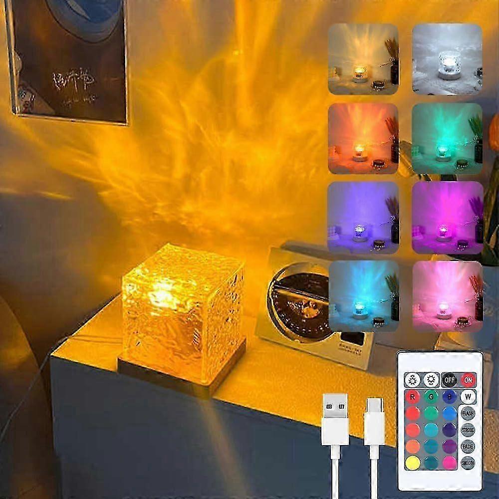 Ocean Wave Ceiling Projector,16 Colors Ocean Wave Light Projector, Water Ripple