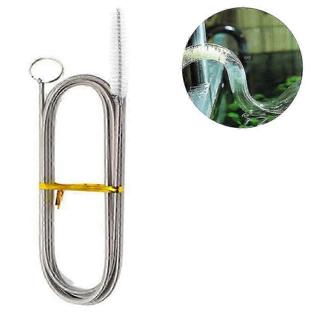 Long Flexible Scrub Brush for Refrigerator Drain Hole Cleaning 40cm