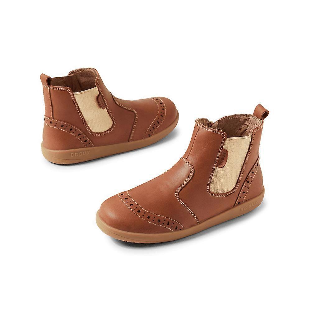 Kids Bobux Kp Billie Short Boot In Caramel