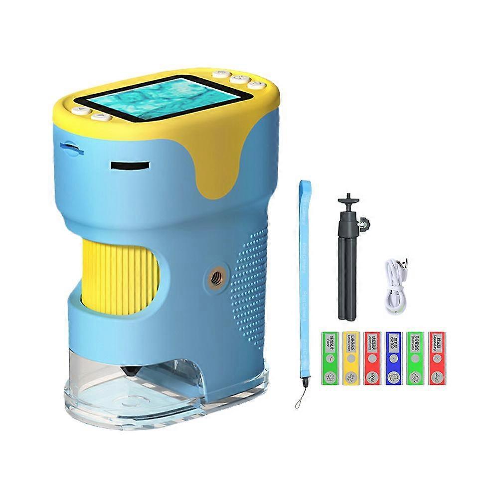 Handheld microscoopset voor kinderen Draagbare oplaadbare 1000XHD microscoopcamera