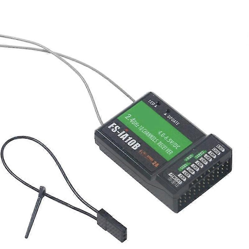 2025 2.4G 10-Channel i-Bus PPM Receiver FS-iA10B AFHDS 2A for I4 IT4S I6 I6X TH9X