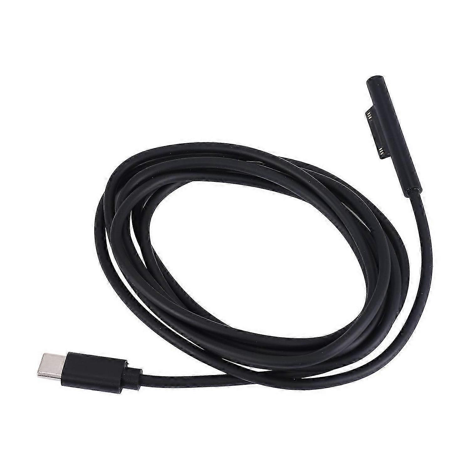 Connect to USB C Charging Cable for Surface Pro 3/4/5/6/7,Surface Go