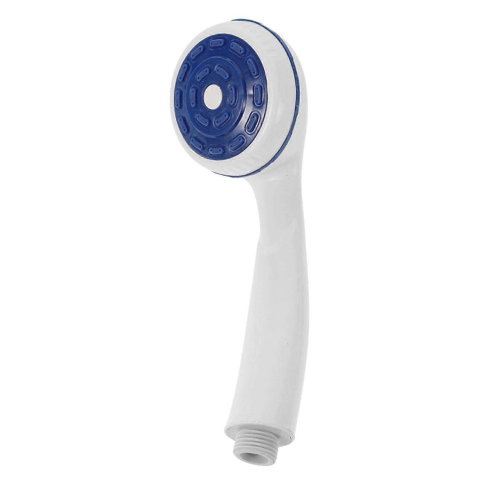 Convenient Blue Handheld Shower Head with Anti-Fall Feature 3Pcs Set