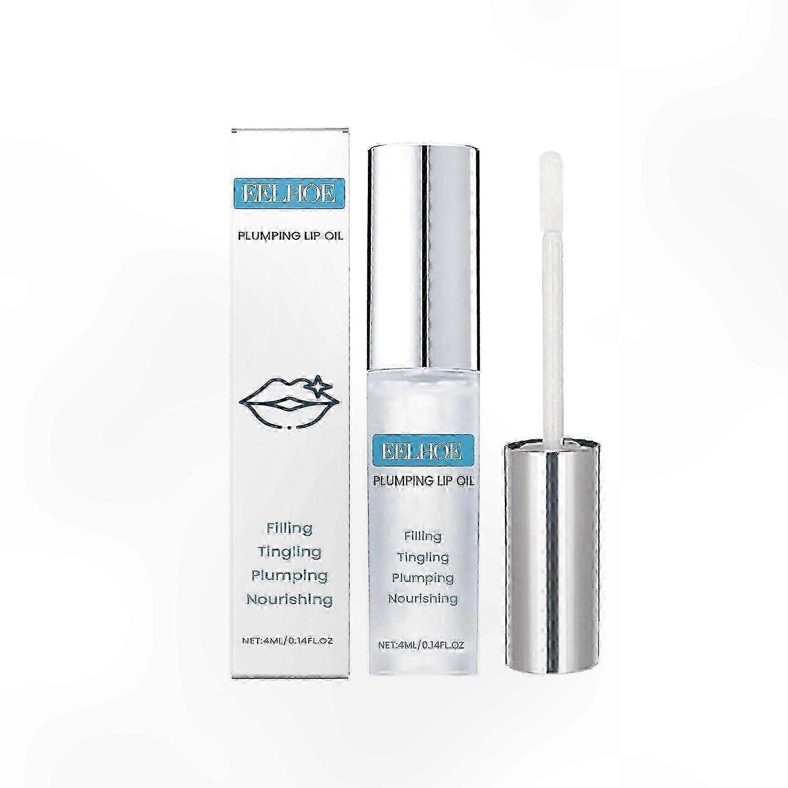 Lip Plumping Serum with Hyaluronic Acid for Day & Night Use, Deep Moisture and Volume Boosting Treatment for Lasting Hydration