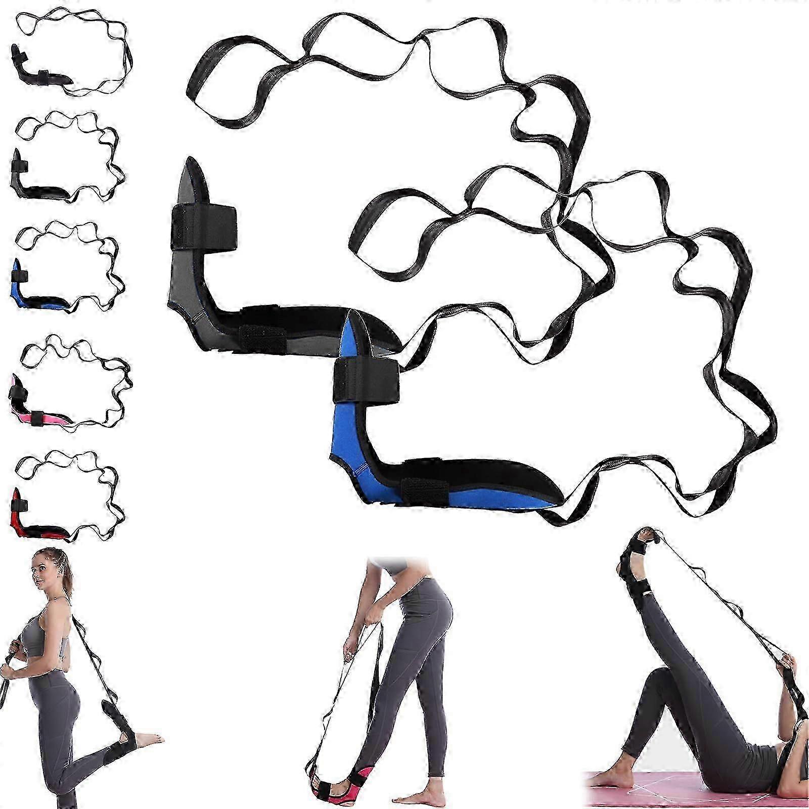 Detachable Stretching Strap with Loop for Foot and Muscle Training, Suitable for All Genders