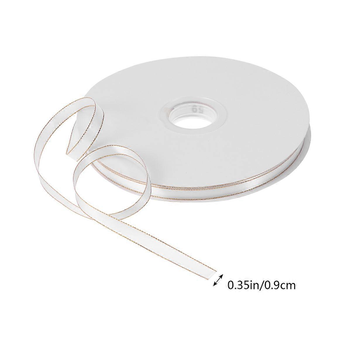 Ribbons for Gift Wrapping 3Pcs Transparent Polyester Ribbon Roll for Craft
