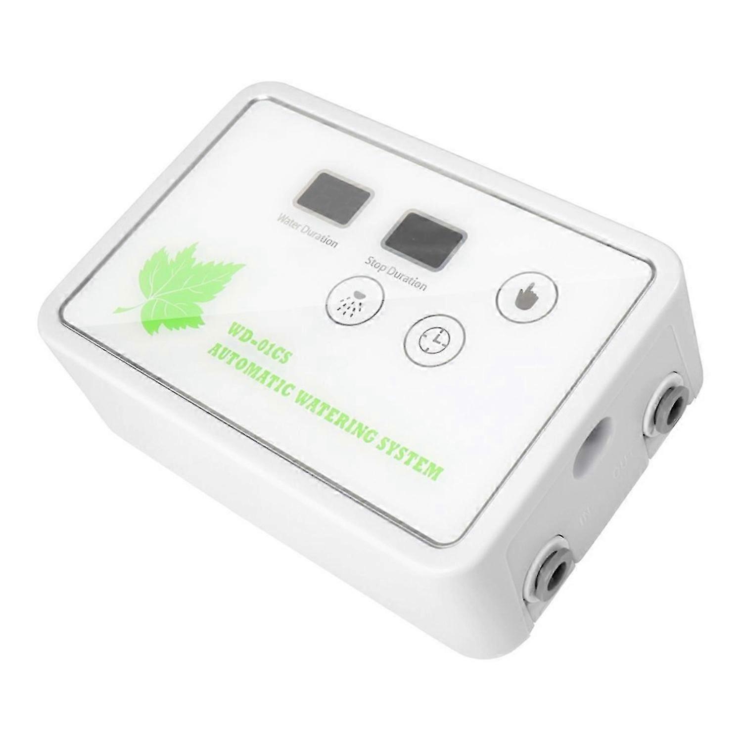 Automatic Watering System Pump Intelligent Timed Watering for 16 Potted Plants Adjustable Drip- Plan