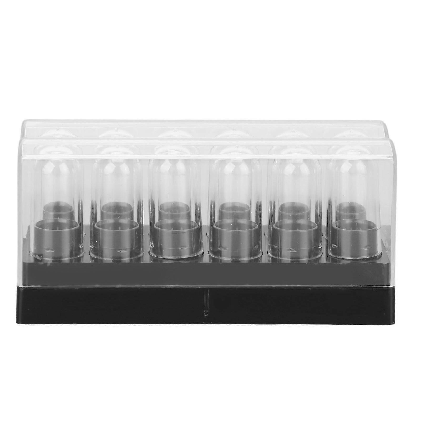 12pcs 9mm Empty Lipstick Tubes DIY Making Lip Balm Container Empty Lip Balm Bottles